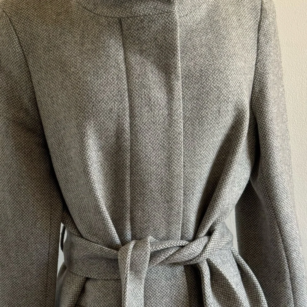 LAUREN by Ralph Lauren Gray Zipper Jacket - Picture 5 of 17